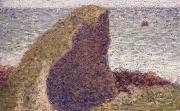 Study for Le Bec du Hoc,Grandcampe Georges Seurat